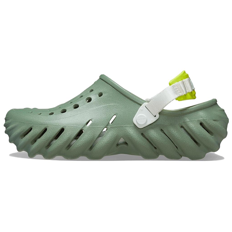 Crocs Echo Clogs Unisex Avocado Green
