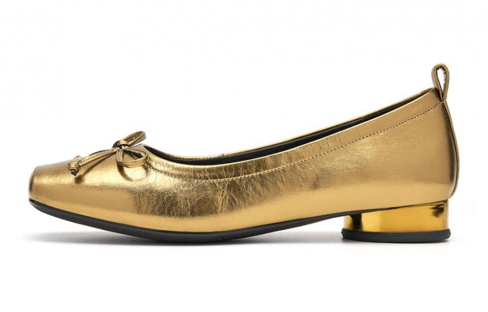 EBLAN Casual Single Shoes Women's Gold