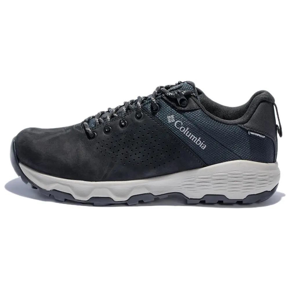 Columbia Newton Nimble™ Slip Resistant Breathable Support Grip Low top Mountaineering Hiking Shoes Men's Black