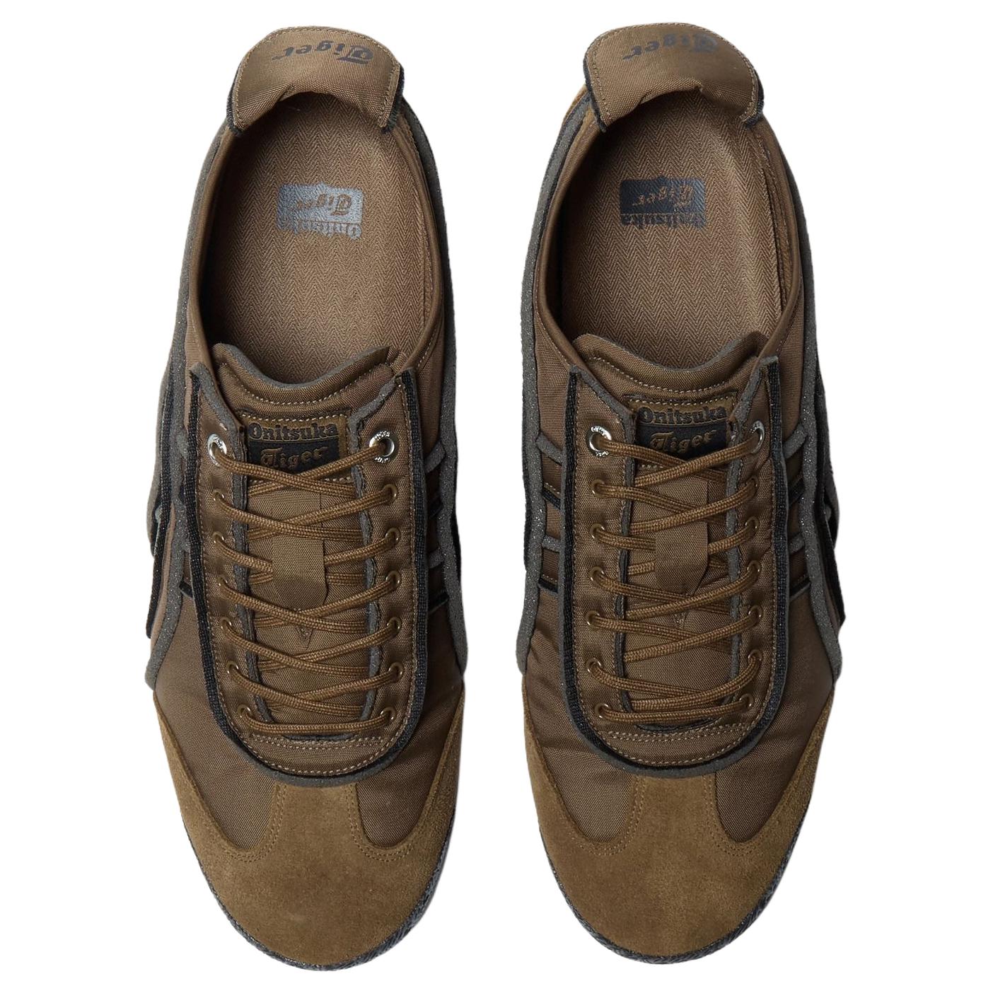Onitsuka Tiger MEXICO 66 Rubber Running Shoes Unisex Brown купить в интернет-магазине Yoocart с быстрой доставкой по России.