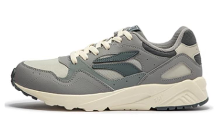 361° Cushioning Wear-Resistant Low-Top Casual Shoes Men's Gray