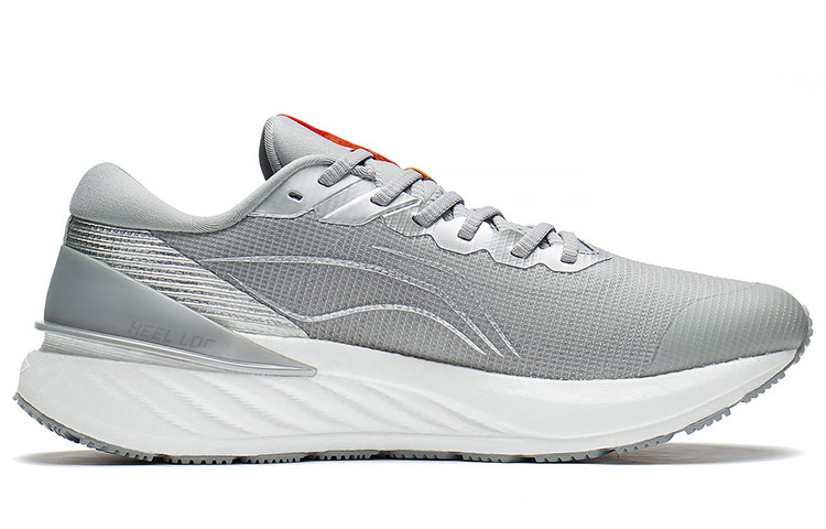 LiNing YueYing 2.0 Support Low Top Running Shoes Men's Gray Silver