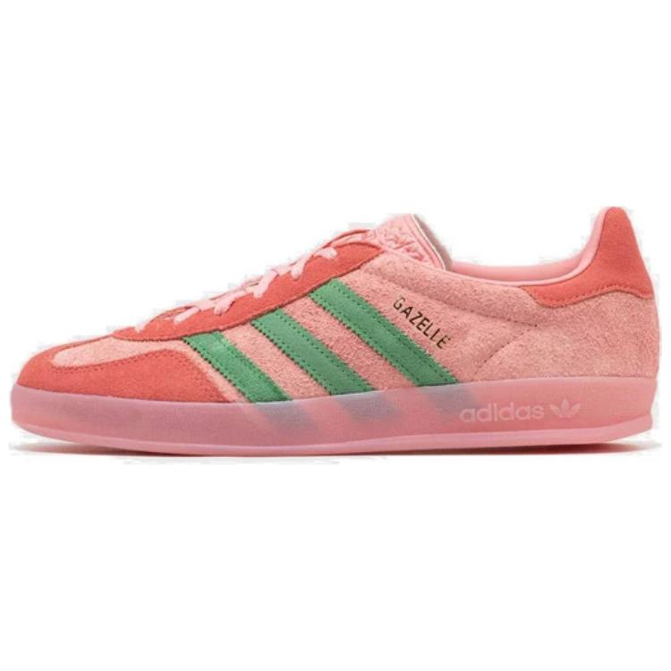 Adidas Women's Gazelle Indoor 'Pink Spark Preloved Green' Women's
