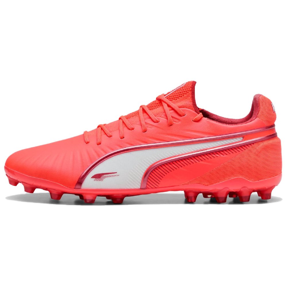 PUMA King Ultimate MG Multi Ground Soccer Shoes Unisex Red