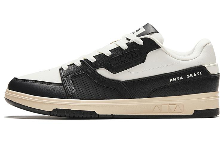 Anta Wear-Resistant Low-Top Skateboard Shoes Men's Black