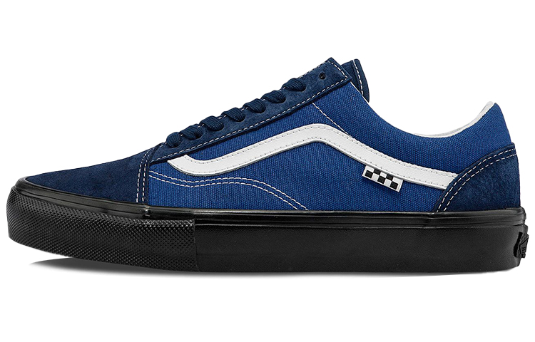 Vans Unisex Skate Old Skool Vcu Sneakers Black/Blue