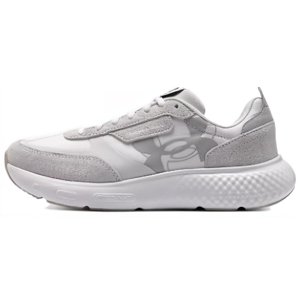 Under Armour Cushioning Wear-Resistant Low-Top Casual Running Shoes Women's Gray