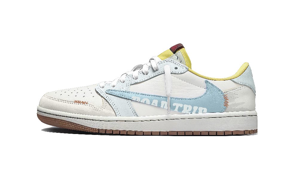 Jordan Air Jordan 1 Vintage Basketball Shoes Unisex Low Top Blue