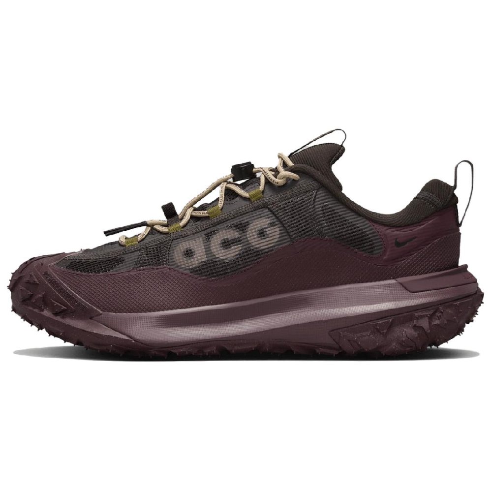 Nike Acg Mountain Fly 2 Low Gore Tex Velvet Brown Burgundy Crush Hemp Black