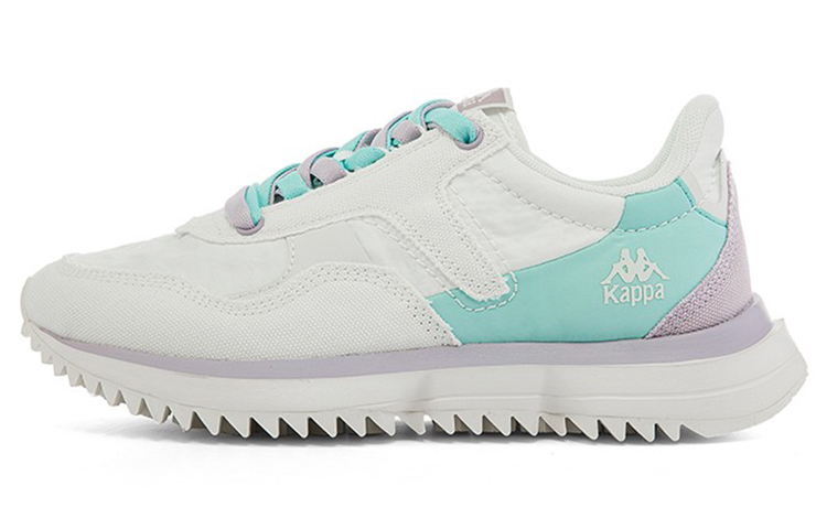 Kappa Abrasion Resistant, Breathable, Lightweight Low Top Casual Shoes Unisex White