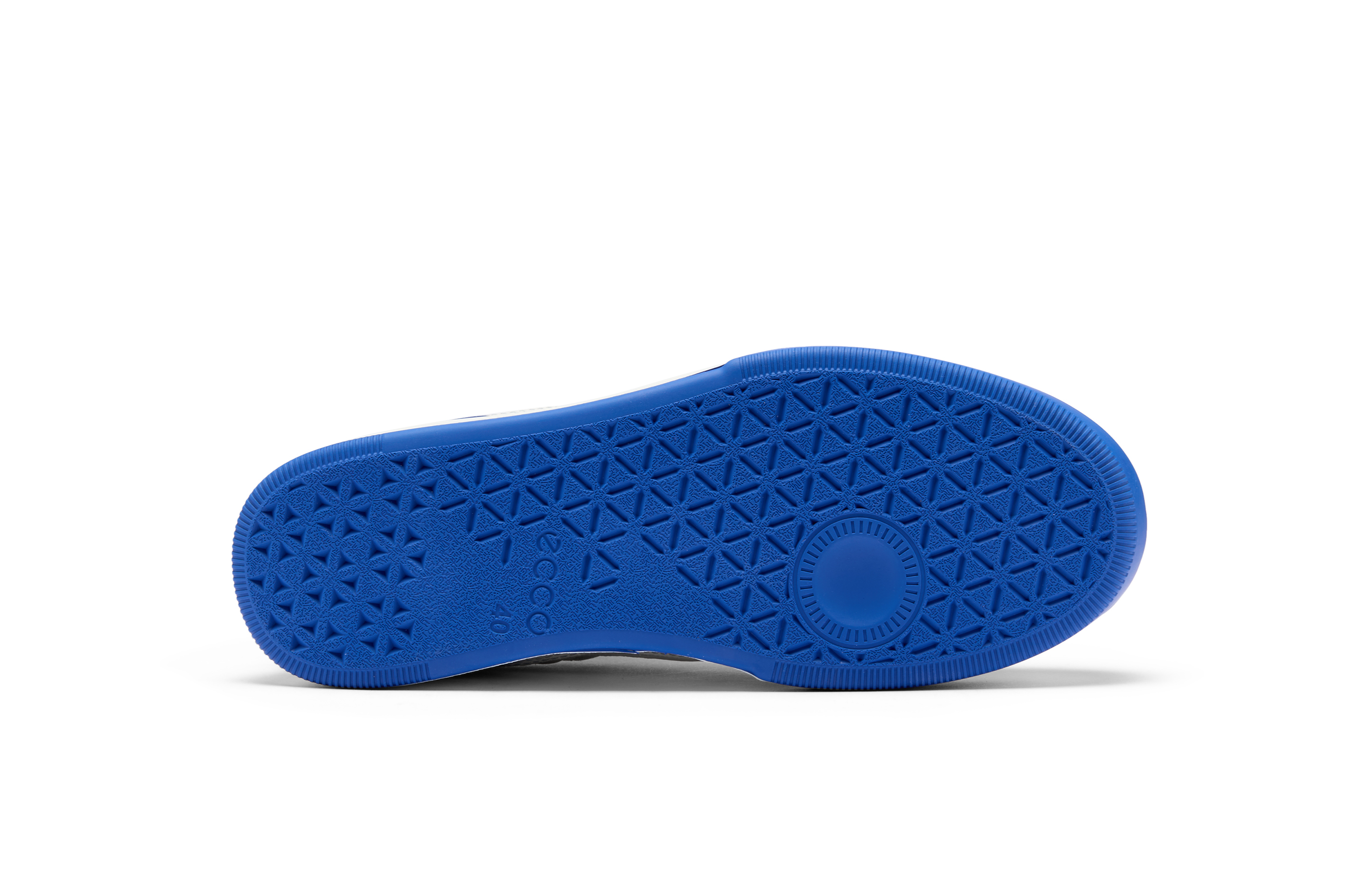 Ecco Low Top Skateboard Shoes Men's White/Royal Blue/Dove Gray купить в интернет-магазине Yoocart с быстрой доставкой по России.