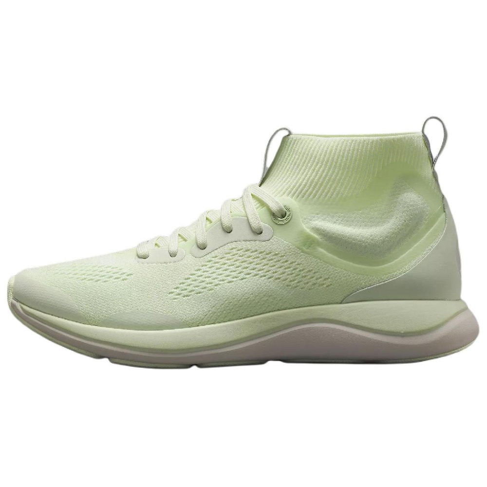 Lululemon Chargefeel Anti Slip Wear Resistant Mid Top Training Running Shoes Women's Green White