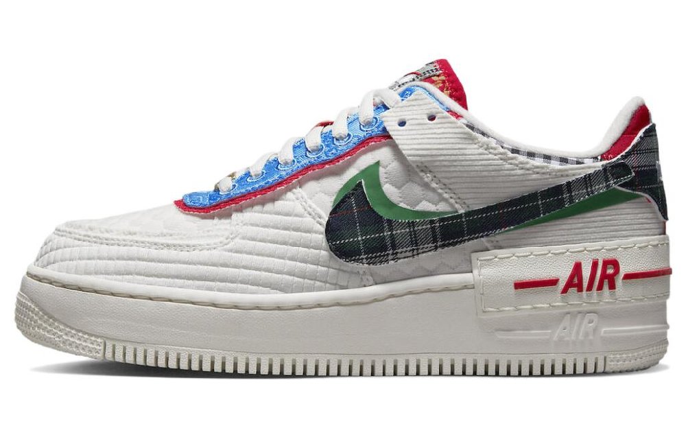 Nike Air Force 1 Low Shadow Sail Classic Green University Blue Women's