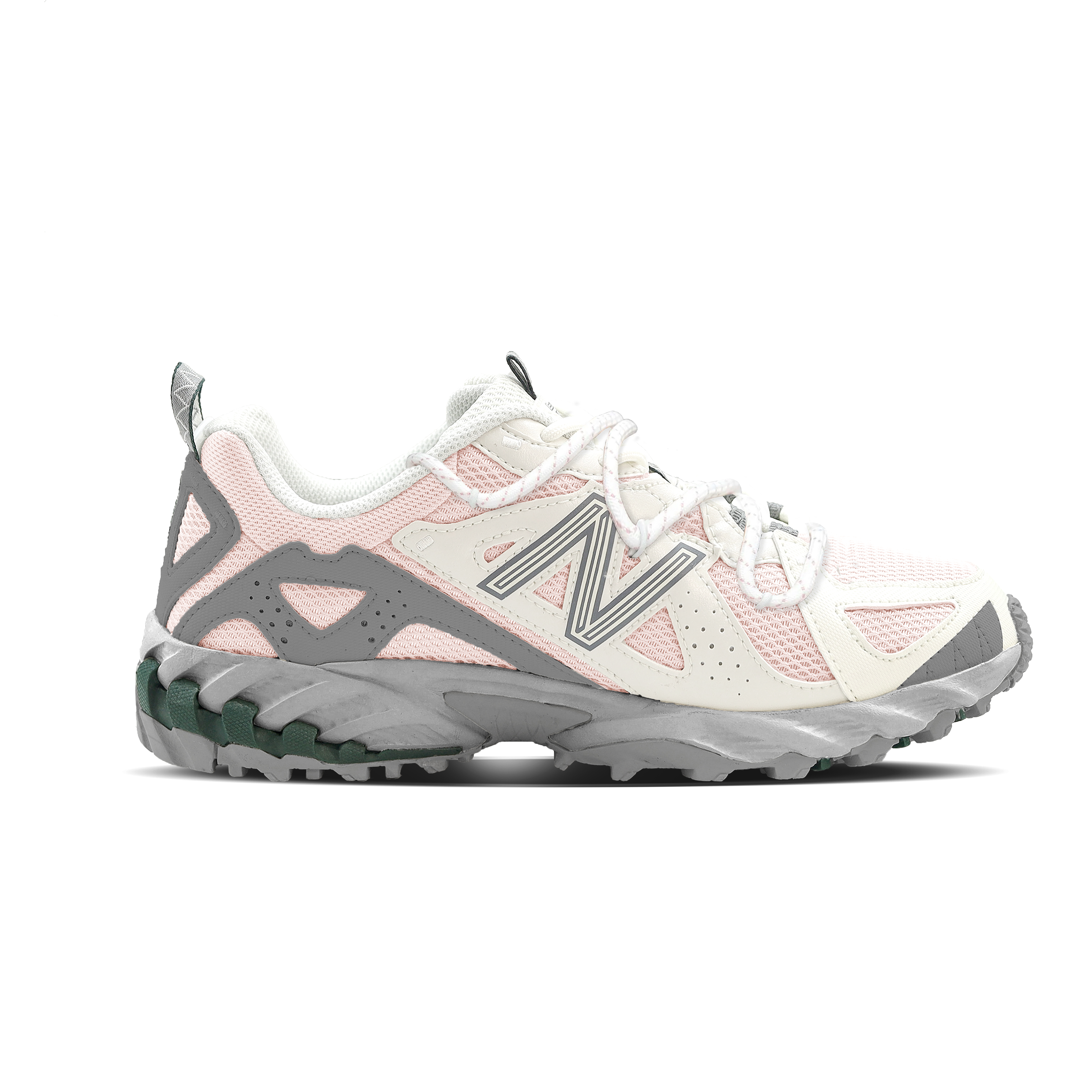 New Balance 610T Heartbeat Rhythm, Sparkling Gift Box Shock Absorbers Low Top Outdoor Shoes Unisex Gray Pink купить в интернет-магазине Yoocart с быстрой доставкой по России.