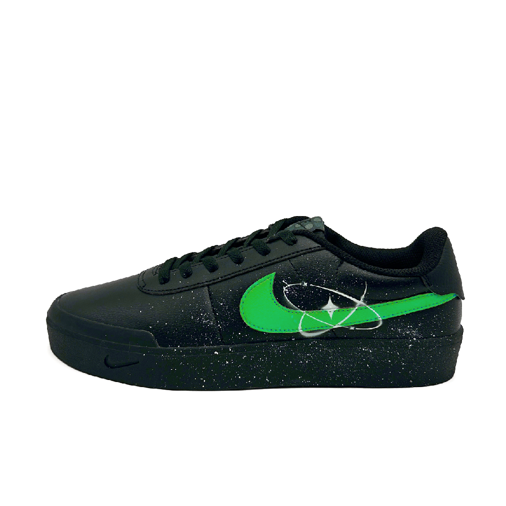 Nike Court Shot Coverage Low Top Skateboard Shoes Men's Green