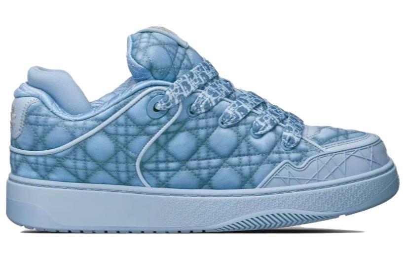DIOR B9S Skater Erl Blue Kumo Cannage Satin