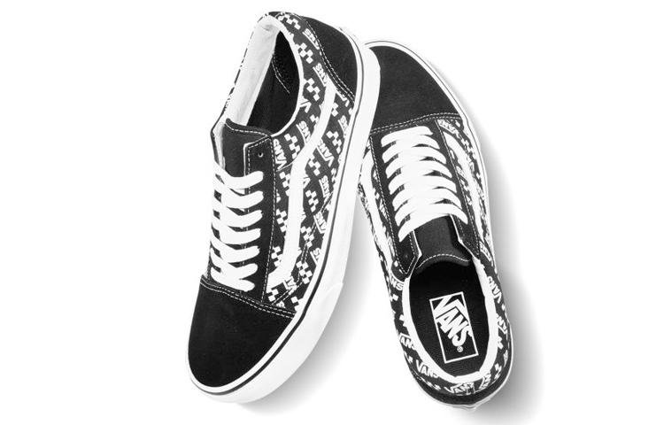 Old Skool Vans 'Logo Repeat Black'