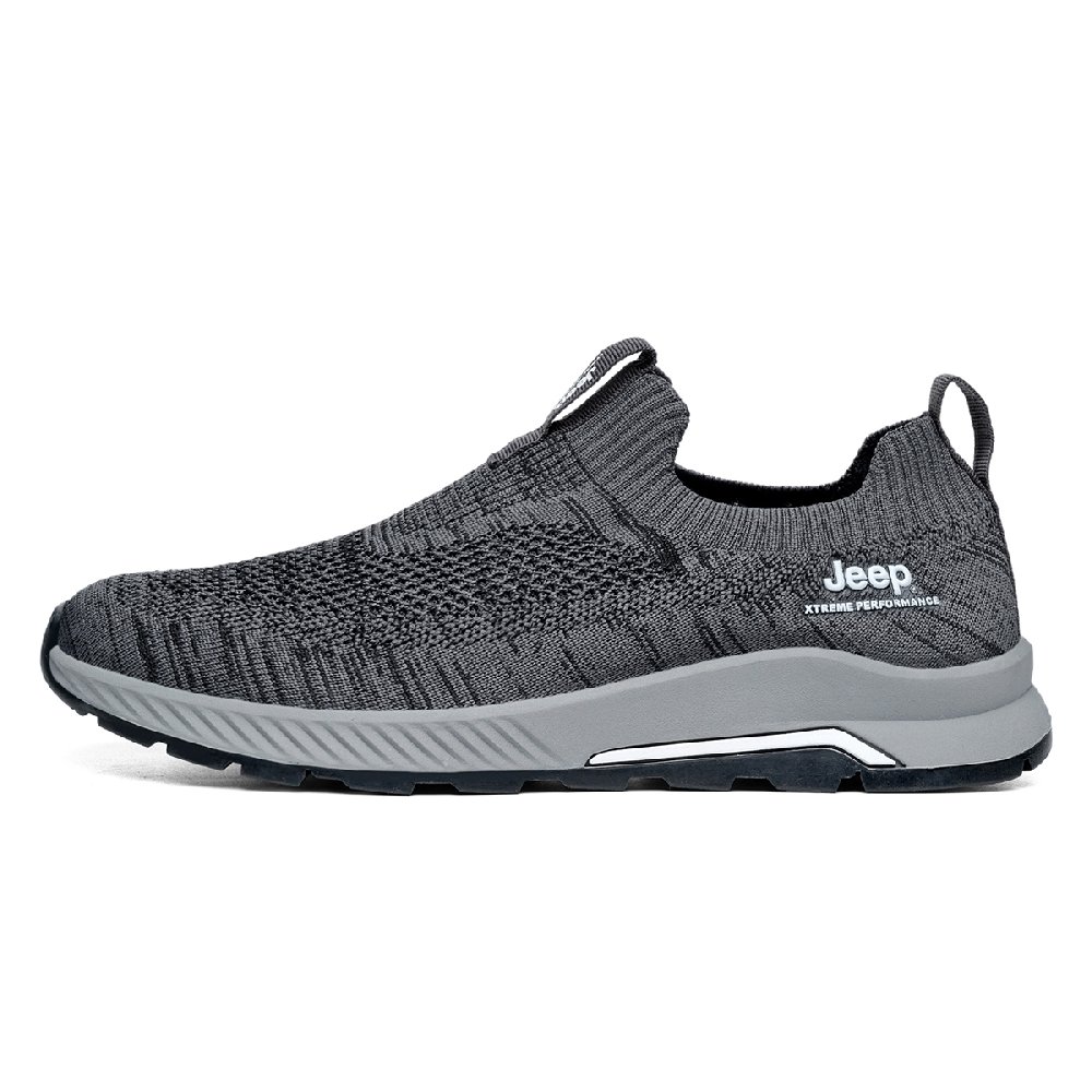 Jeep Low Top Outdoor Shoes Men's Gray