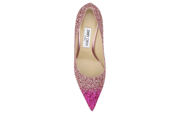 Jimmy Choo LOVE Slim Heel High Heels 8.5cm Women's Pink