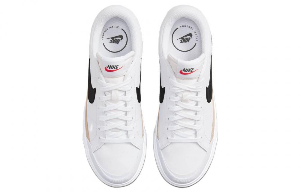 Nike Court Legacy Lift White Black Women's