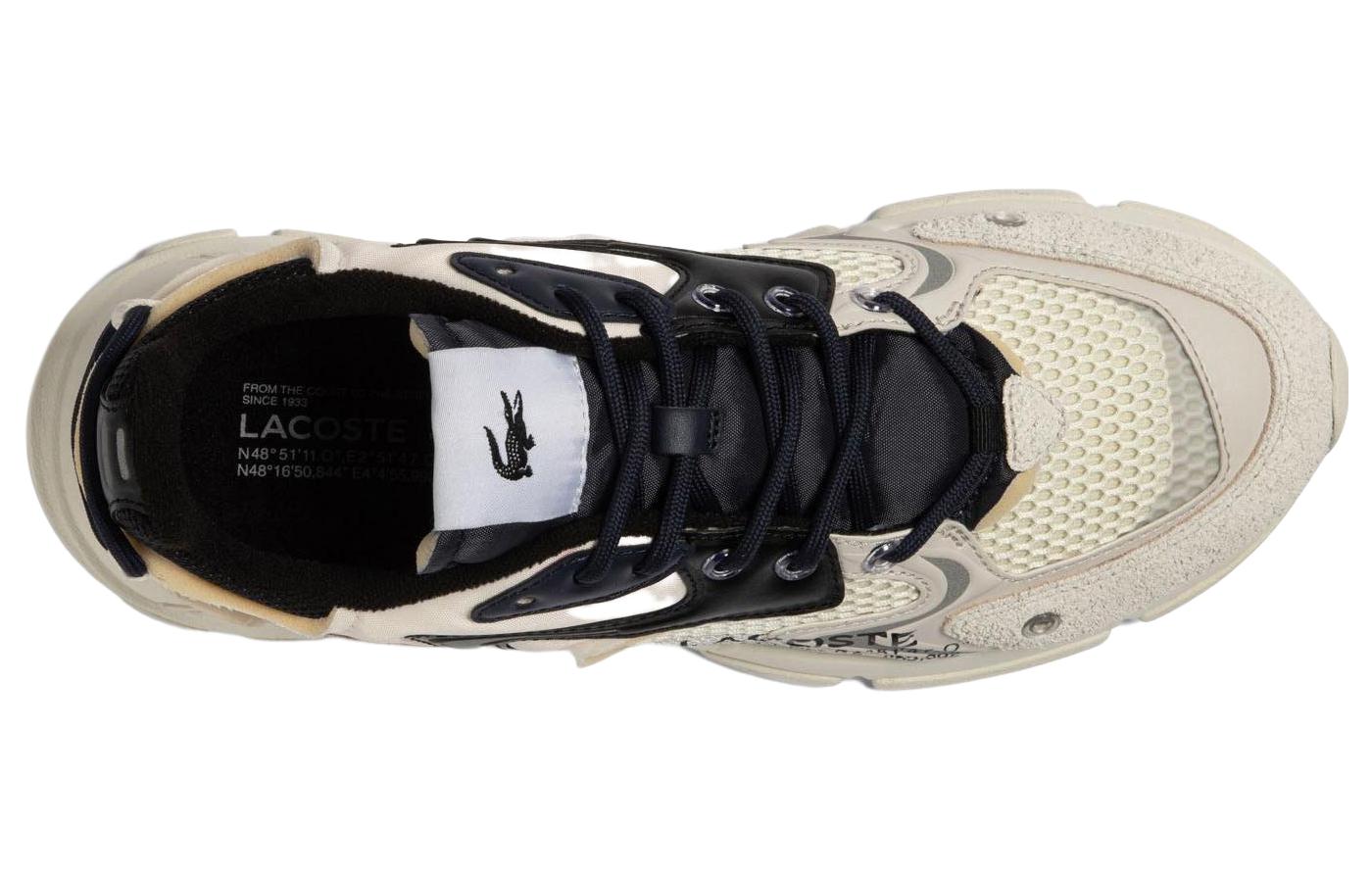 LACOSTE Logo-print Panelled Sneakers купить в интернет-магазине Yoocart с быстрой доставкой по России.