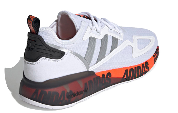 Adidas Zx 2K Boost Bold Logo Graphic White купить в интернет-магазине Yoocart с быстрой доставкой по России.