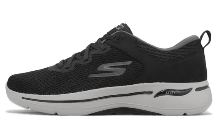 Skechers Go Walk Arch Fit Durable Breathable Low-Top Casual Shoes Men's Black