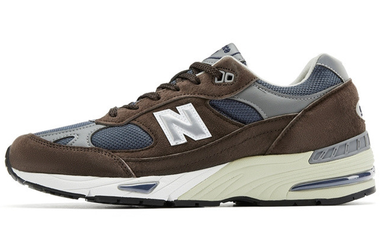 New Balance 991 Brown Navy Grey