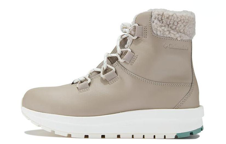 Columbia Cushioning Height Increasing Crew Snow Boots Women's Khaki