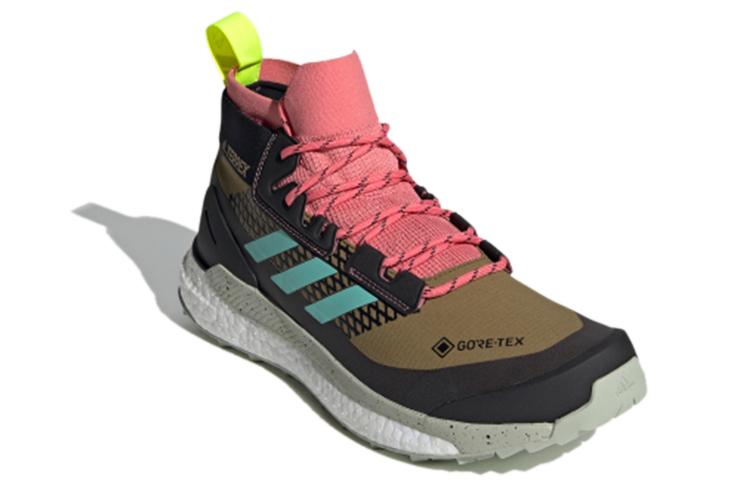 Adidas Terrex Free Hiker Gtx 'Yellow Brown Pink' купить в интернет-магазине Yoocart с быстрой доставкой по России.