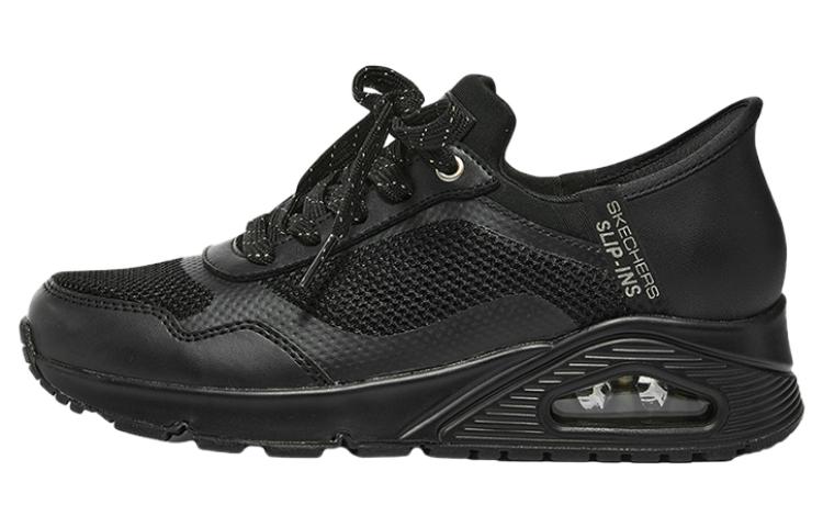 Skechers Uno Slip In Air 'Pure Black' Women's