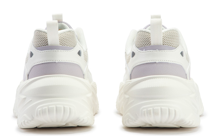 361° Ode MONO Yarn Edition Slip Resistant, Abrasion Resistant, Breathable Low Top Casual Shoes Women's White Purple