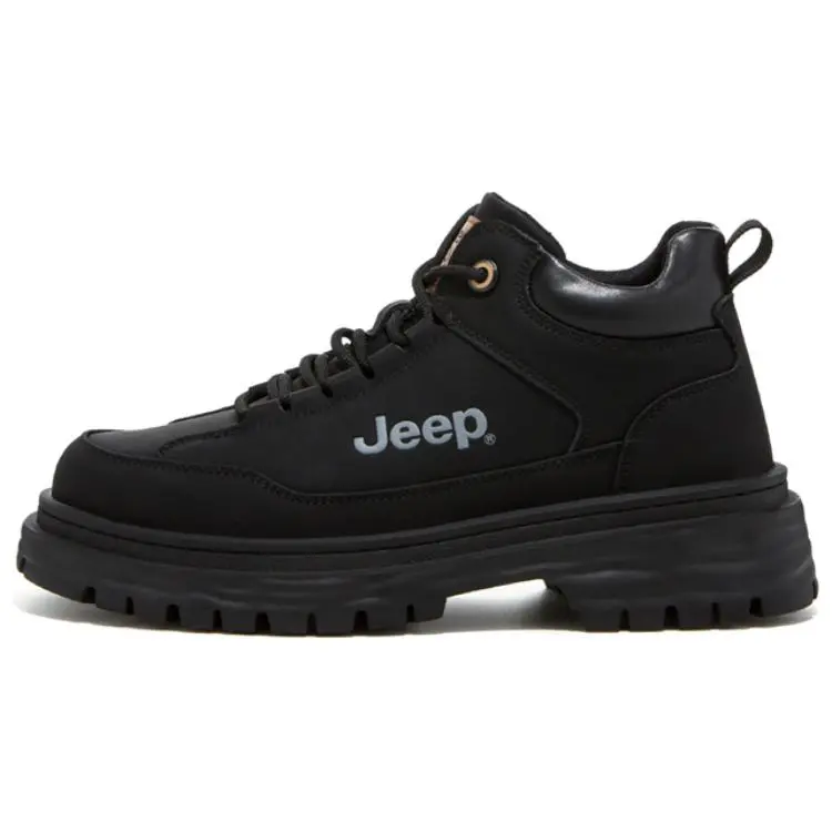 Jeep Martin Boots Men's Black