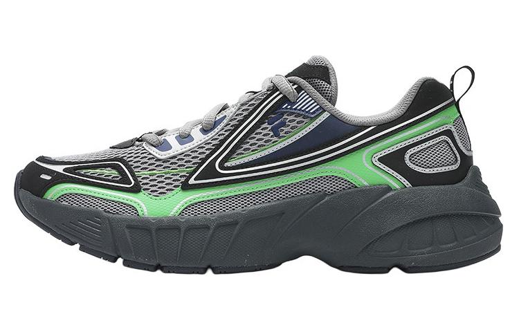 FILA FUSION CRED Leader Running Shoes Men Low-Top Shark Grey/black