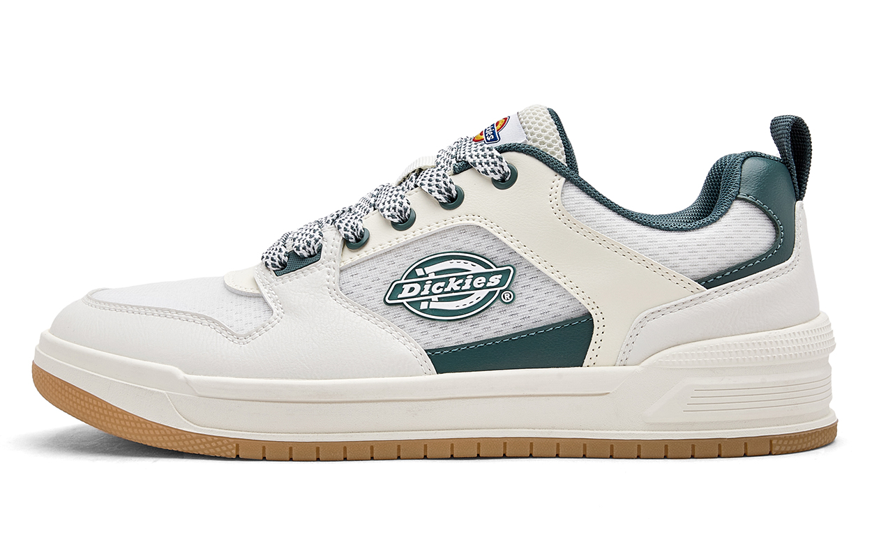 Dickies Low top Skateboard Shoes Men's White Green