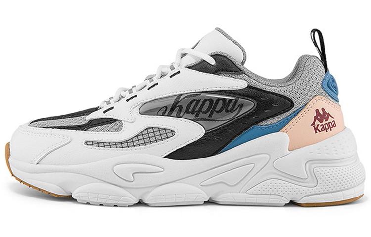 Kappa Chunky Sneakers Unisex Low-Top White/Black, Gray