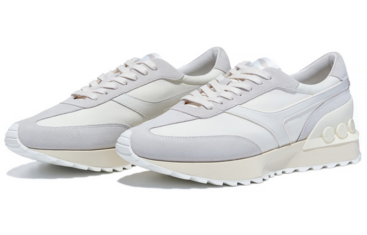 LI-NING 1990 Zhengrong Low-Top Sports Casual Shoes Men's Ecru