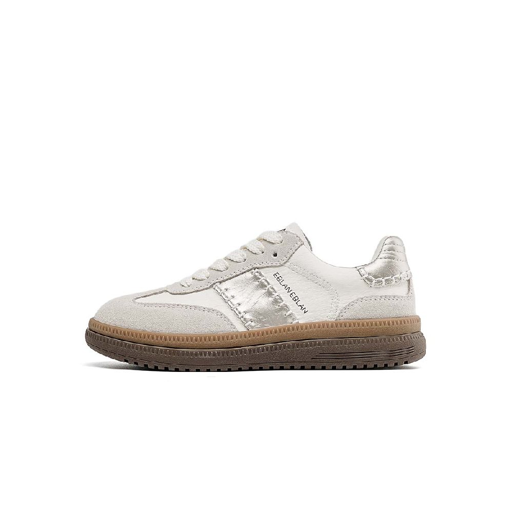 EBLAN Low-Top Skateboard Shoes Women's Beige