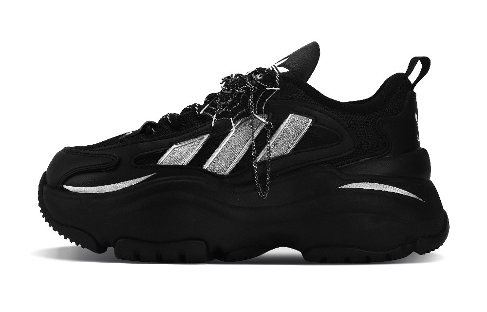 Adidas Originals OZGAIA Casual Shoes Women's Low-Top Black/Silver