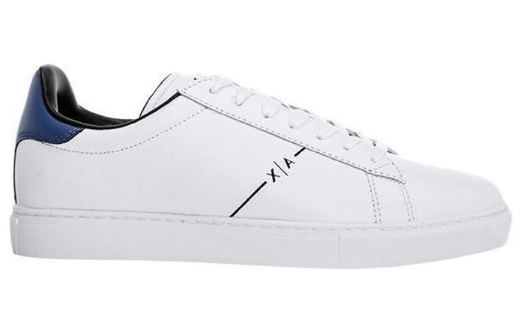 ARMANI EXCHANGEAE Low-Top Skateboard Shoes Men's White