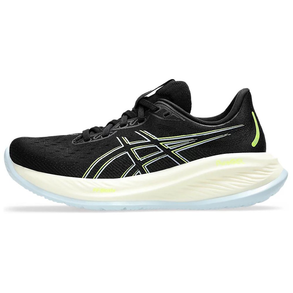 Asics Gel Cumulus 26 Anti Slip Wear Resistant Low Top Running Shoes Women's Black White