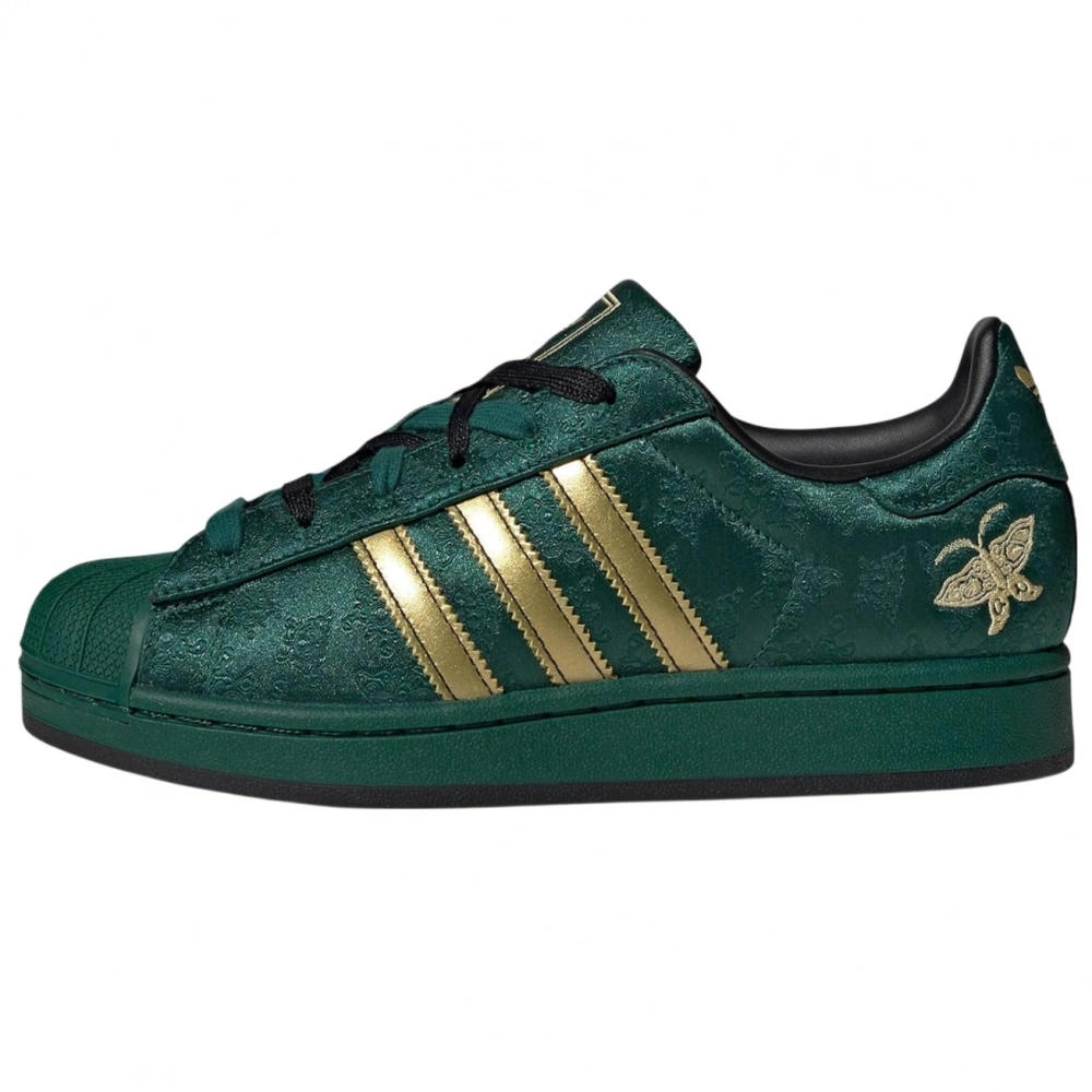 Adidas Originals SUPERSTAR Wear resistant And Lightweight Low top Skateboard Shoes Unisex Green