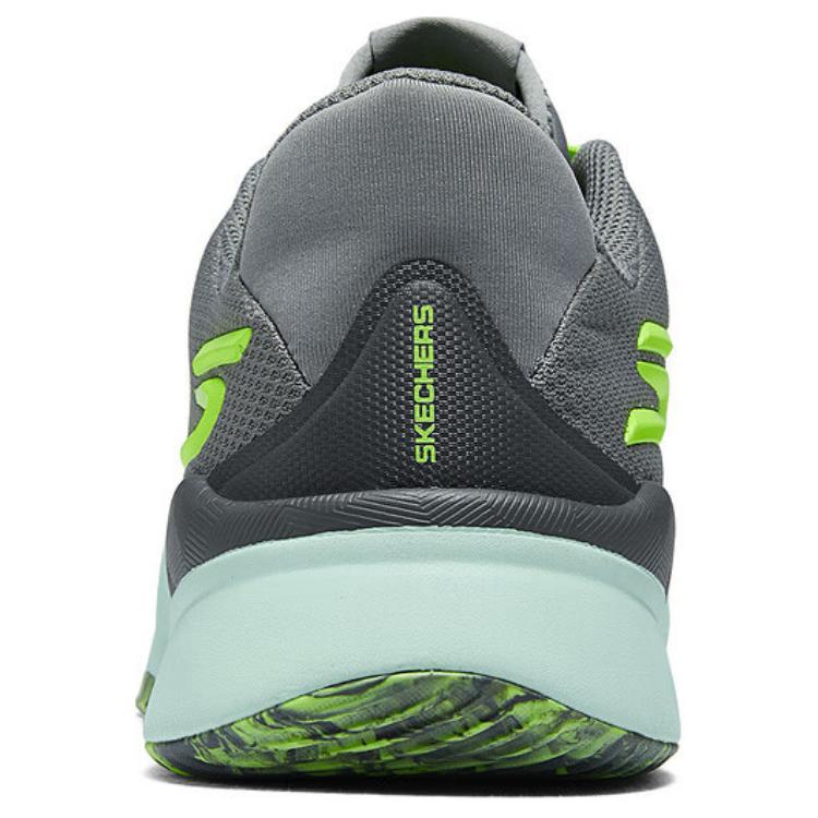 Skechers SKX Low Top Running Shoes Men's Gray Green купить в интернет-магазине Yoocart с быстрой доставкой по России.
