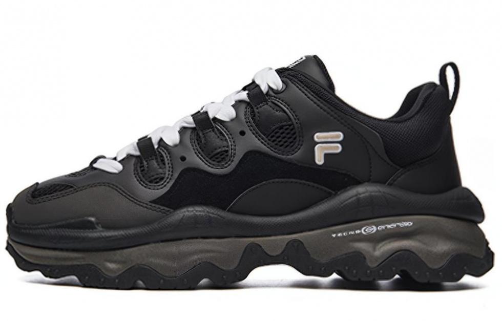 FILA FUSION QD96 Athletic Shoes 'Black White'