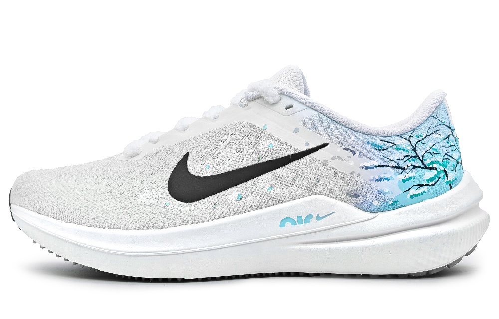 Nike Air Winflo 10 Low-Top Casual Running Shoes Men's Blue White