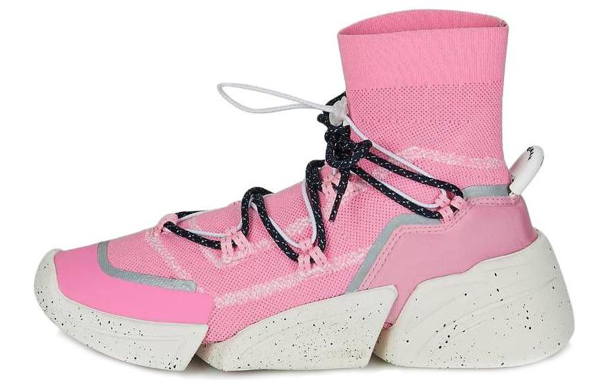 KENZO High-Top Casual Shoes Women's Pink