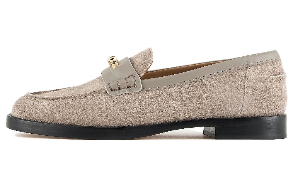 EMPORIO ARMANI Loafers Women's Light Brown