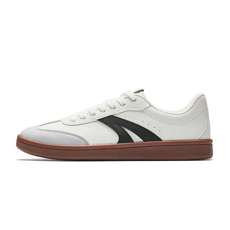 Anta TT Shoes LITE Lightweight And Breathable Low Top Skateboard Shoes Men's White Gray Black