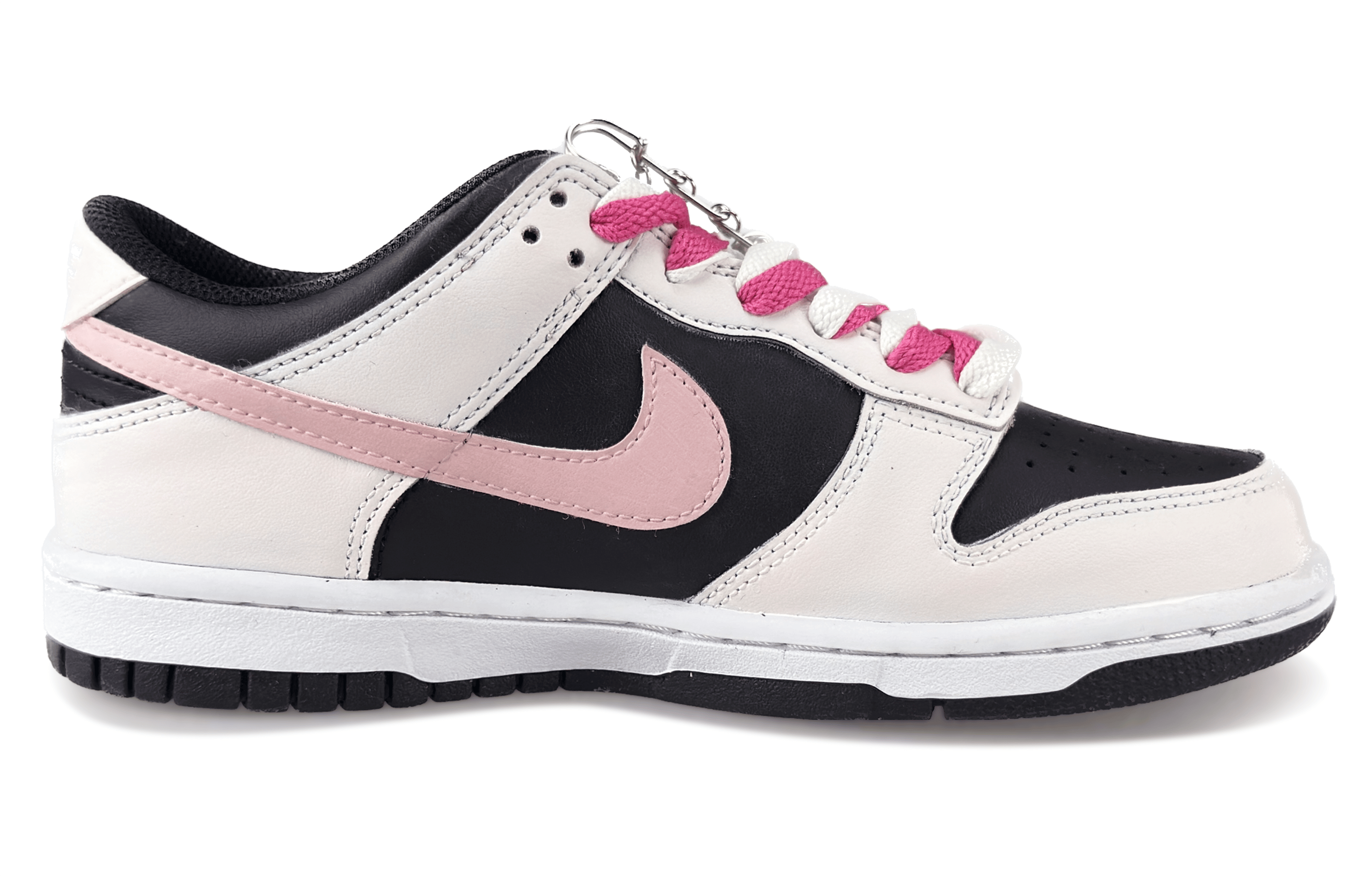 Nike Dunk Low Low-Top Skateboard Shoes Women's White Pink купить в интернет-магазине Yoocart с быстрой доставкой по России.