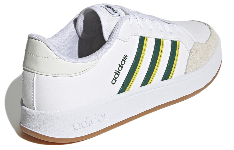 Adidas Breaknet Court Lifestyle Shoes 'Collegiate Green Impact Yellow' купить в интернет-магазине Yoocart с быстрой доставкой по России.